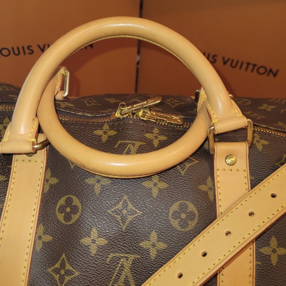 ❤ LOUIS VUITTON Duffle  KEEPALL 60 BANDOULIERE LIKE NEW - Monogram - Picture 3 of 6